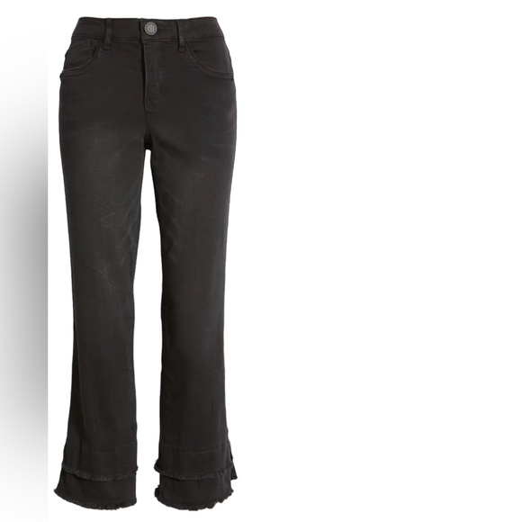 Wit & Wisdom Black Ab Solutions Kick Flare Jeans - Picture 13 of 14